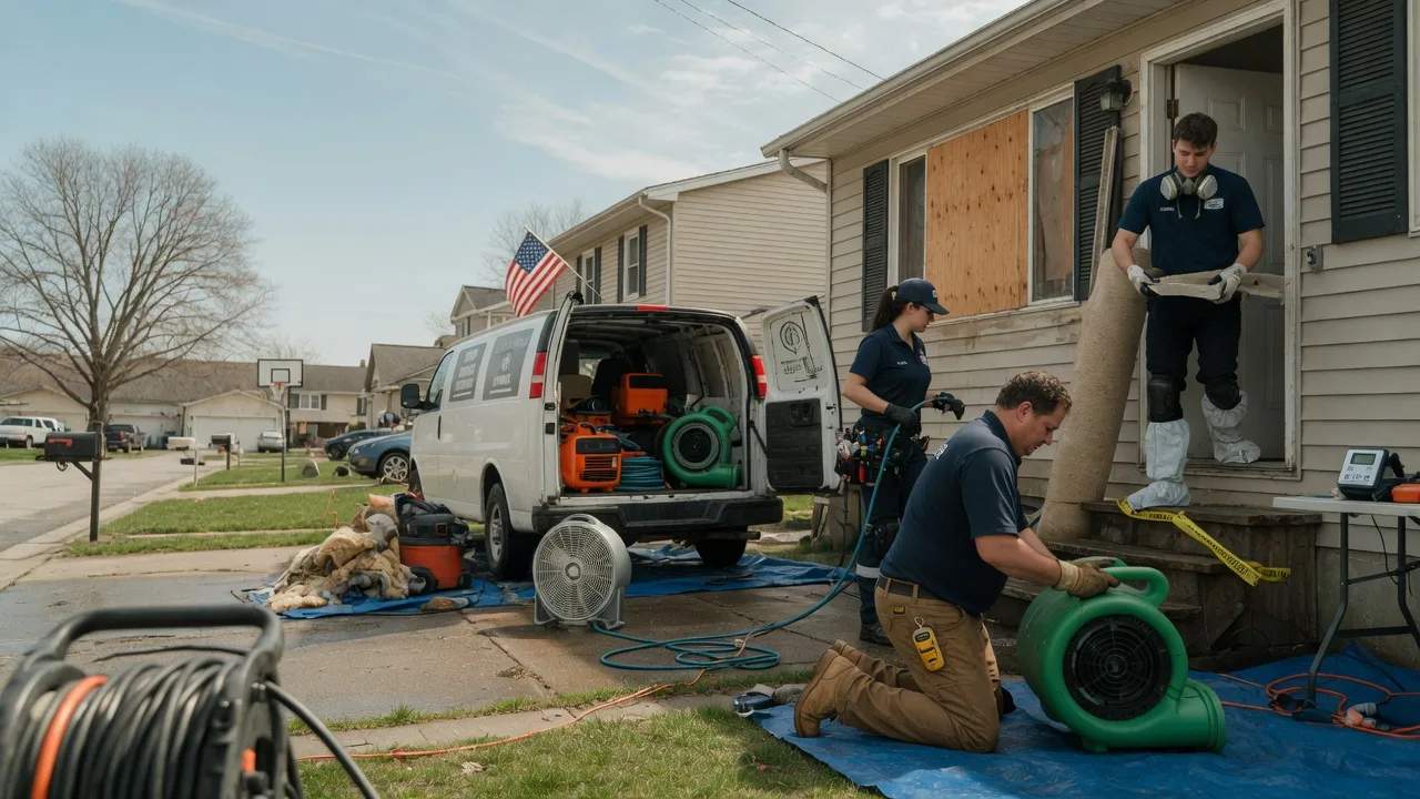 Water Damage Restoration in East Alton, IL near me